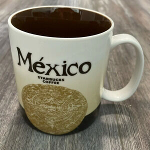 Starbucks Mexico Coffee Mug Cup Global City Icon 2016 Collector Series 16 oz
